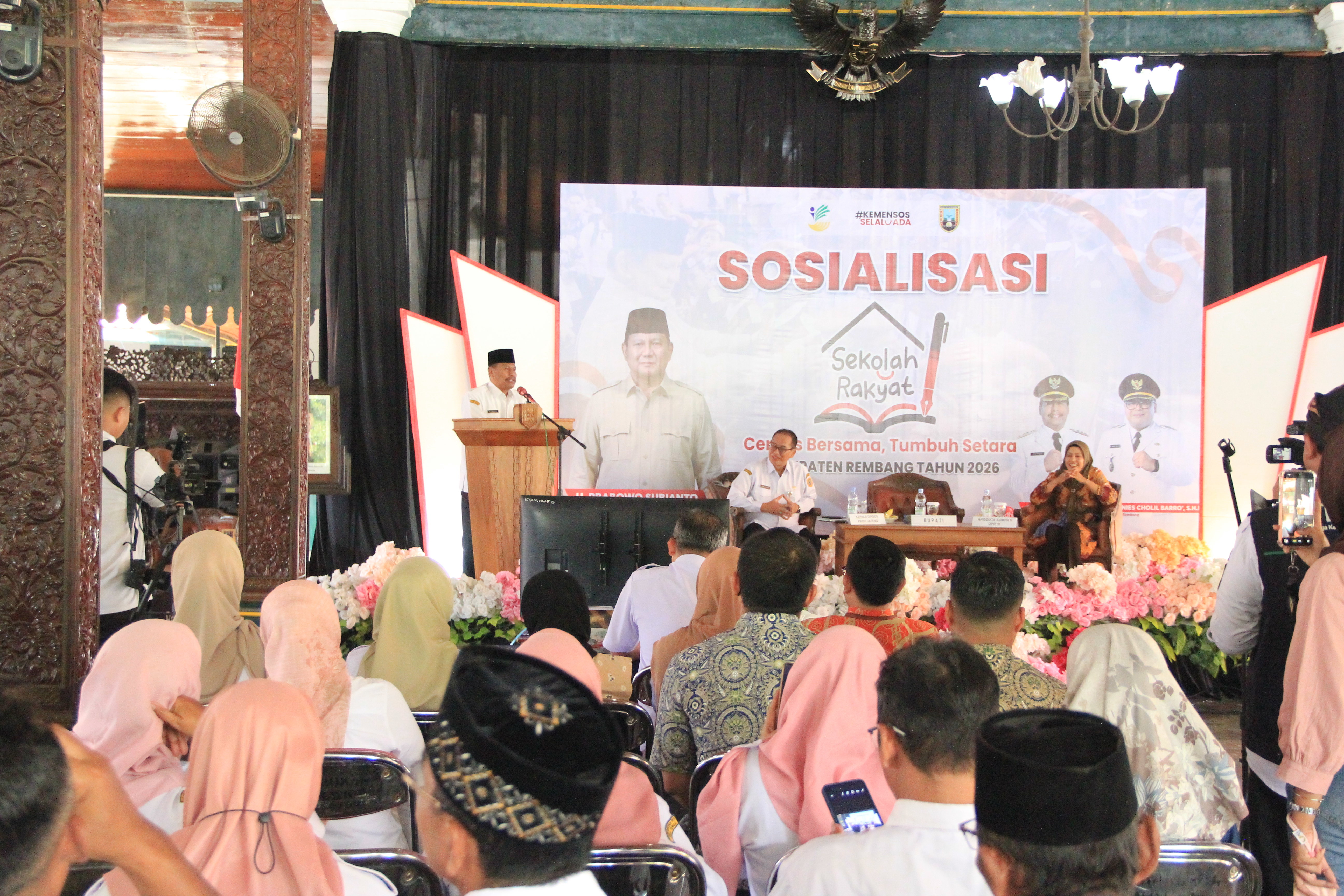 Sekolah Rakyat Resmi Disosialisasikan, Bupati Rembang Tekankan Validasi Data Tepat Sasaran