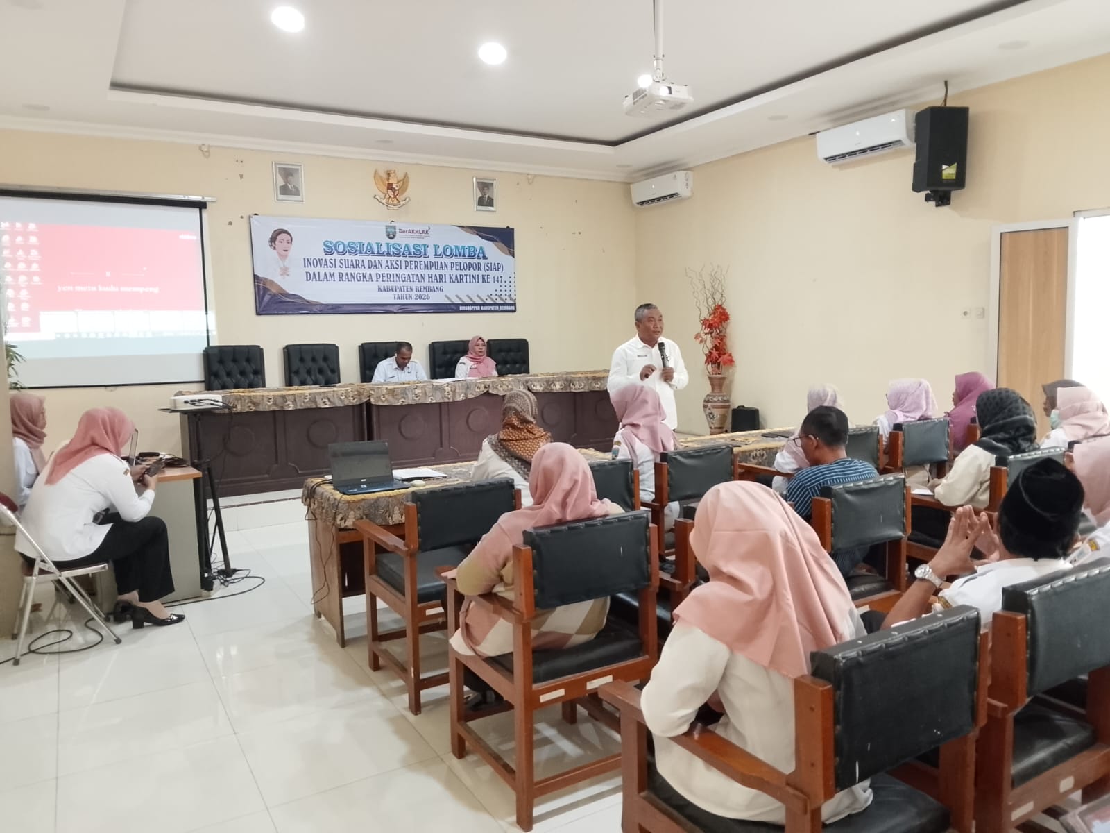 Sosialisasi Lomba SIAP Semarakkan Peringatan Hari Kartini ke-147 Kabupaten Rembang Tahun 2026