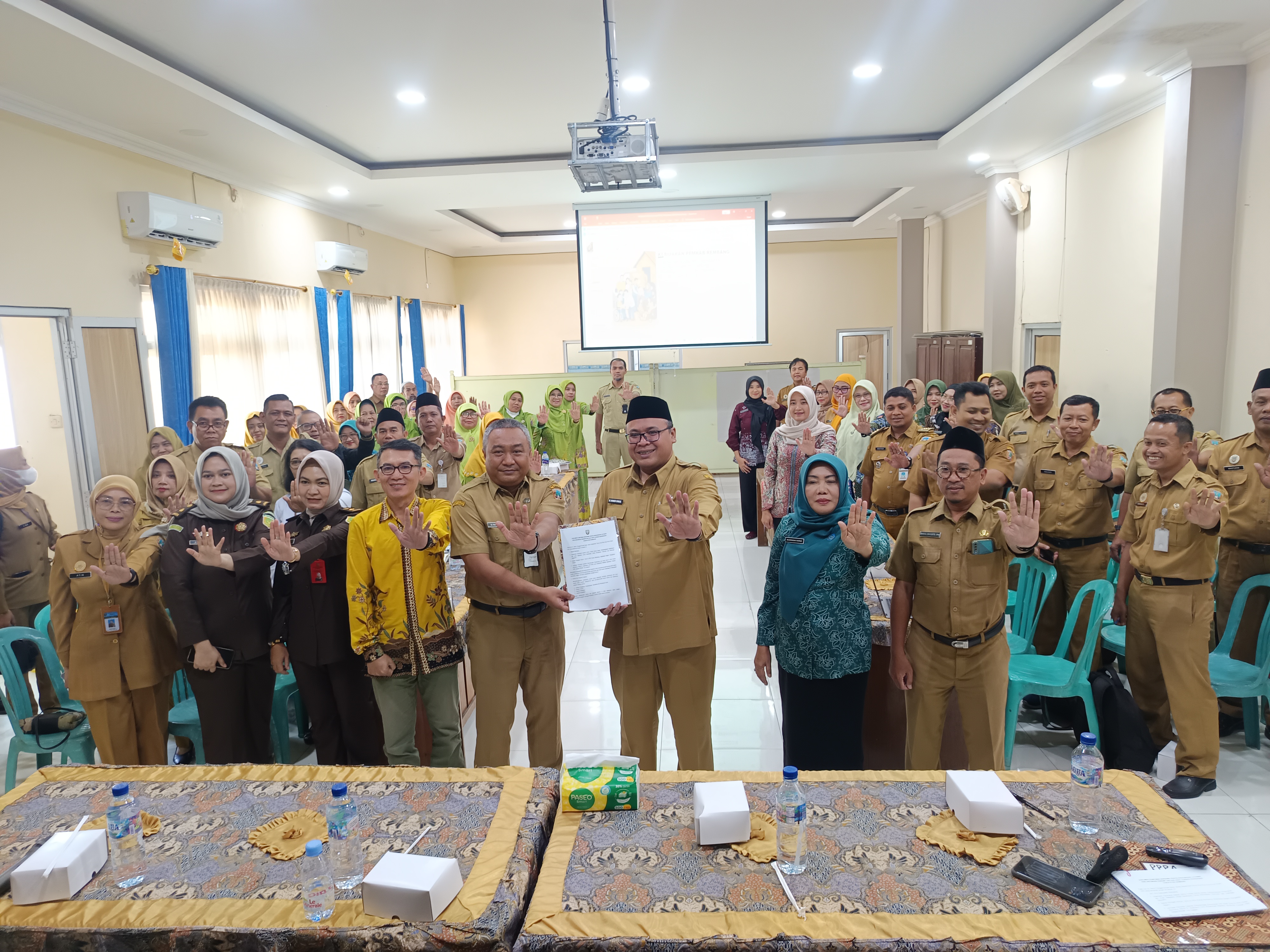 Pemkab Rembang melalui DINSOSPPKB Dorong Penguatan Kerja Sama Perlindungan Perempuan dan Anak