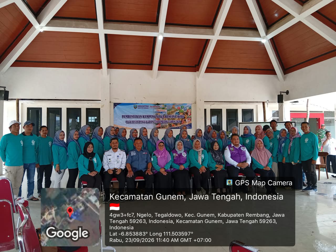 DINSOSPPKB Perkuat Kesiapsiagaan Masyarakat melalui Kampung Siaga Bencana di Desa Tegaldowo