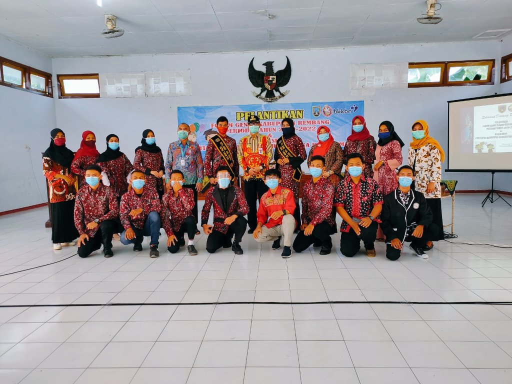 PELANTIKAN FORUM GenRe KABUPATEN REMBANG PERIODE 2020 - 2022