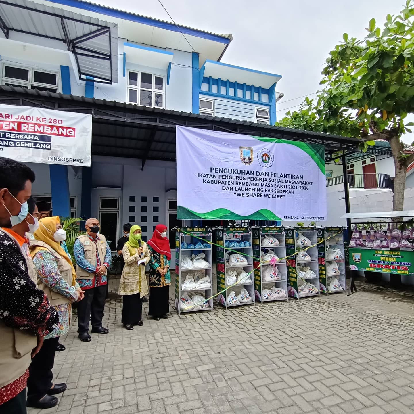 LAUNCHING RAK SEDEKAH IPSM KAB REMBANG