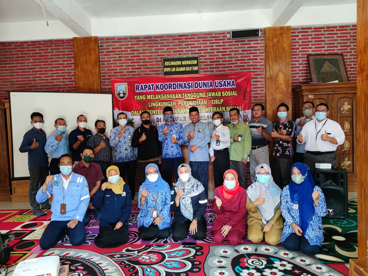 RAKOR TANGGUNG JAWAB SOSIAL DAN LINGKUNGAN DUNIA USAHA (TJSLDU)