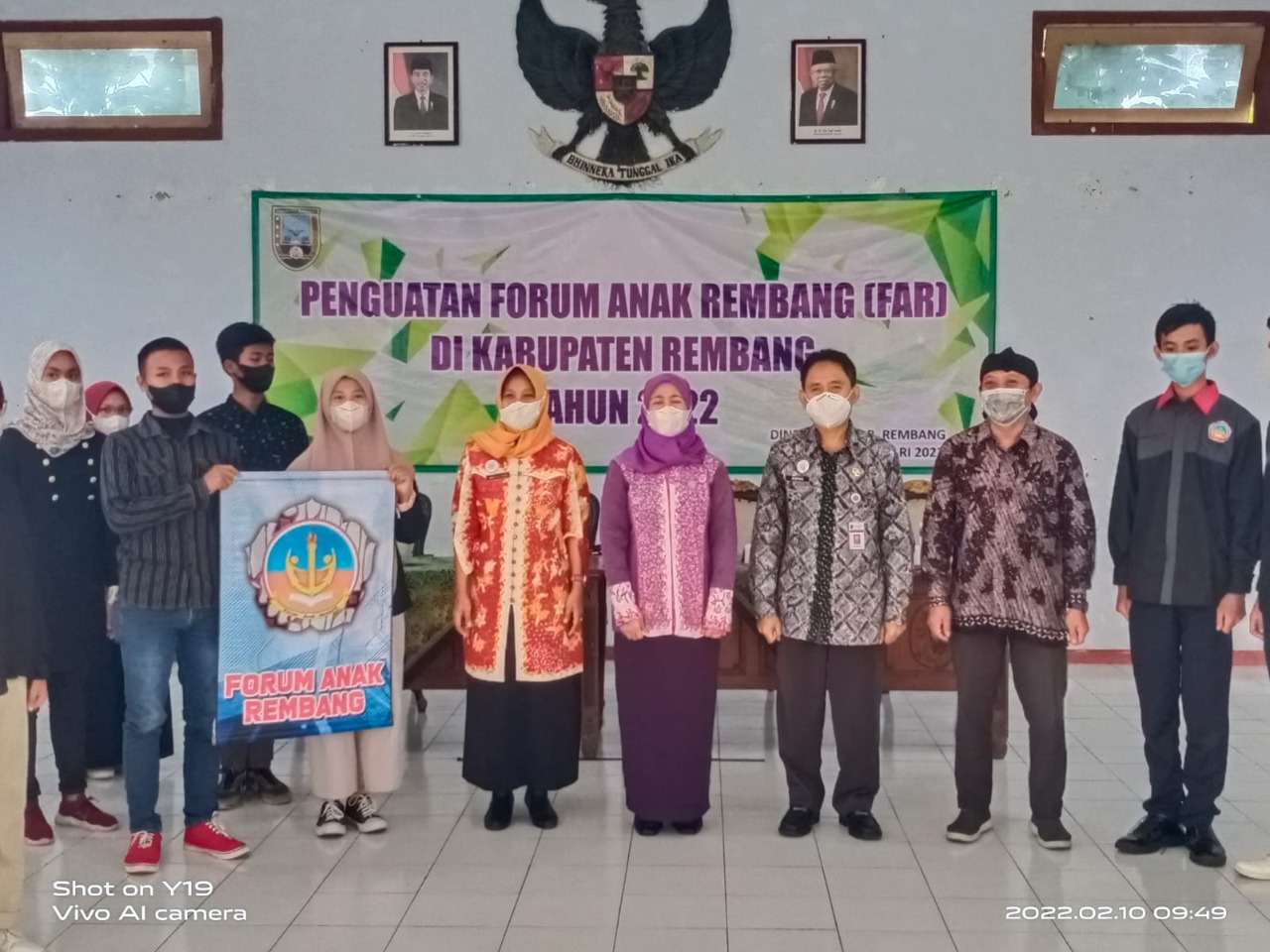 Pengukuhan dan penguatan Forum Anak Rembang (FAR) periode 2022-2024