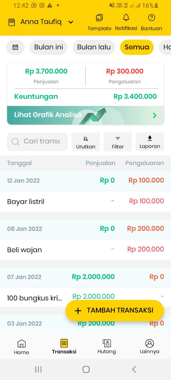 PELATIHAN " MEMBUAT USAHA MENJADI ONLINE DAN DIGITAL MARKETING "