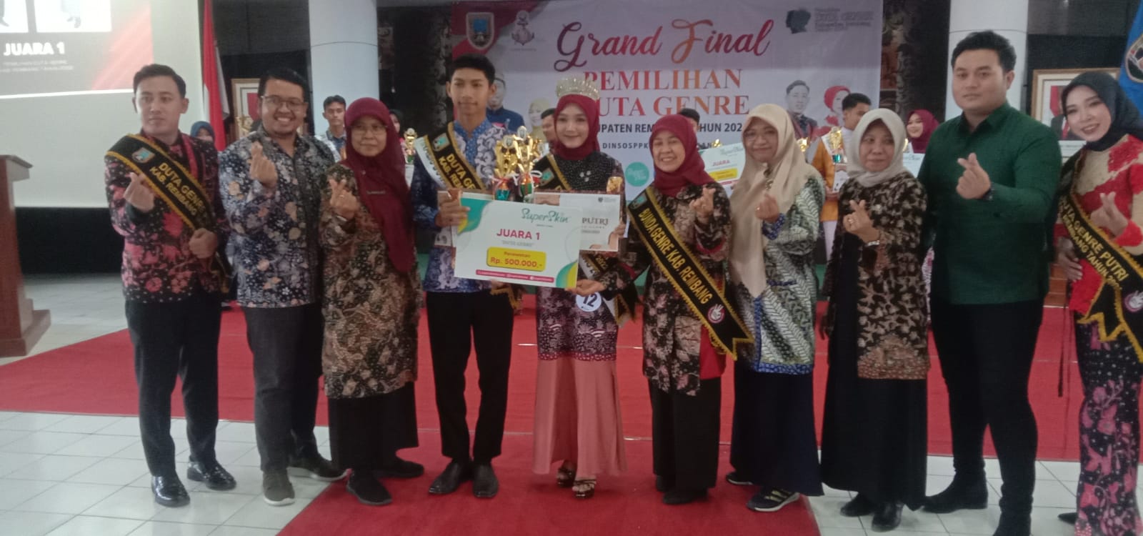 GRAND FINAL PEMILIHAN DUTA GENRE KABUPATEN REMBANG TAHUN 2022