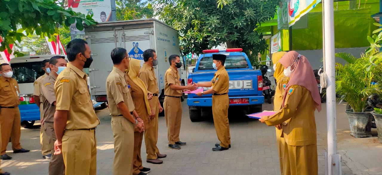 Apel Pagi, Pelepasan PNS Purna Tugas dan Penyerahan SK Koordinator Balai Penyuluhan