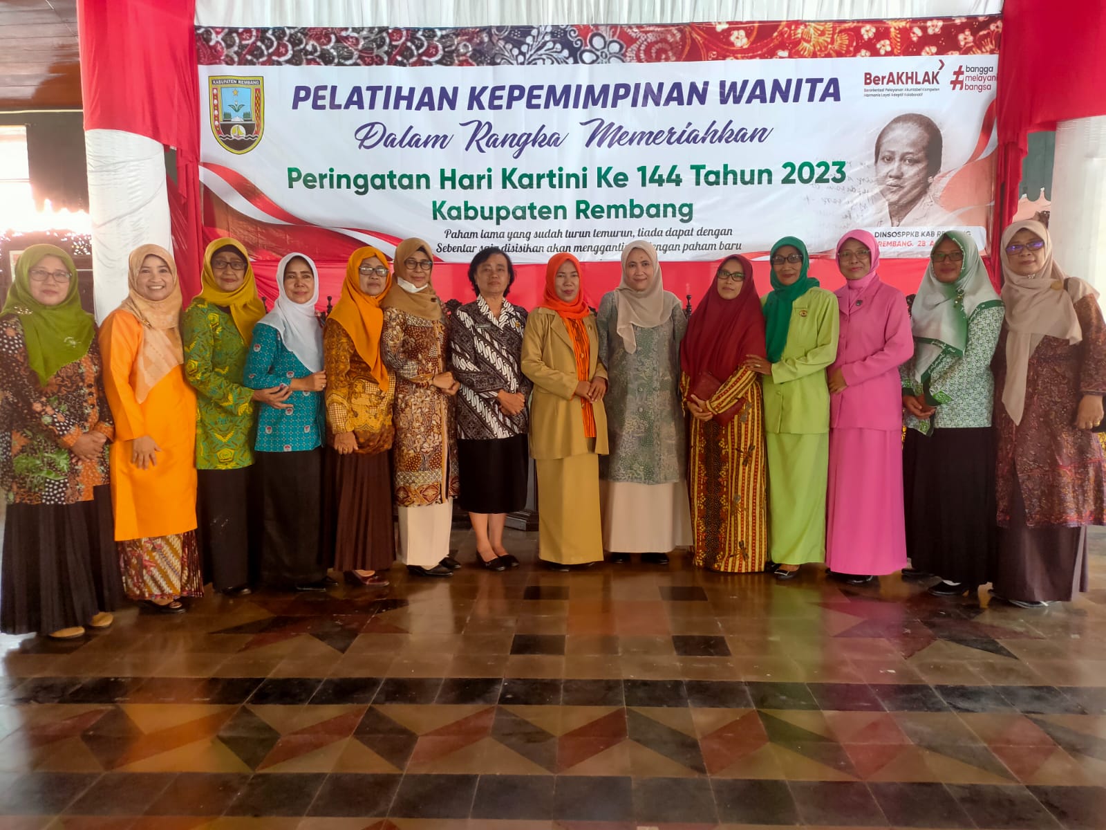 Pelatihan Kepemimpinan Perempuan dalam rangka Hari Kartini ke-144 tahun 2023
